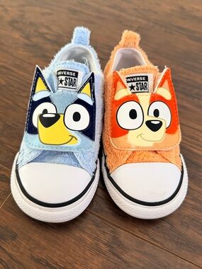 Converse x Bluey Toddler Slip-On Sneakers Sz 7